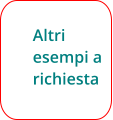 Altri esempi a richiesta