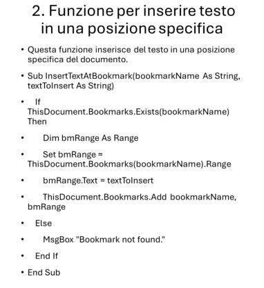Inserire del testo in una pagia già formattata è una soluzione da tenere sempre in considerazione