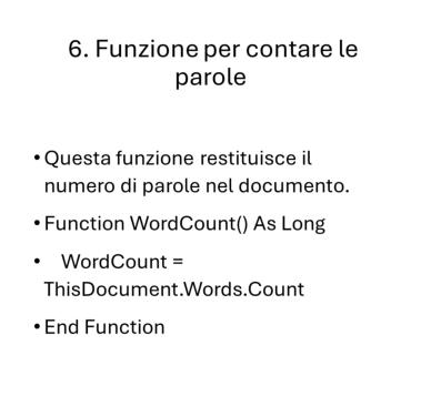 Contare rapidamente le parole è utlile dove lo scritto ha uno spazio delimitato